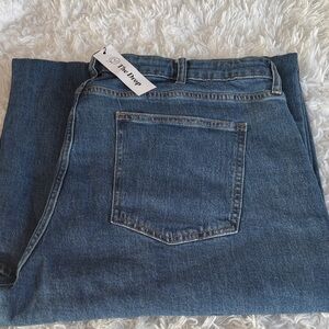 The Drop Frida Men's Relaxed Fit Jeans - Medium Indigo